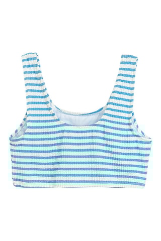 Maillot 2 pièces Blanc et ciel