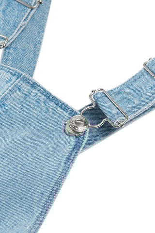 Salopette en jean Bleu