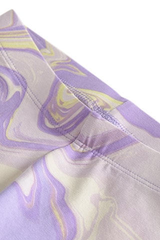 Legging tie and dye Mauve