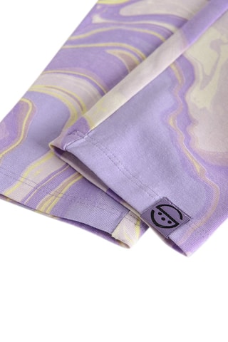 Legging tie and dye Mauve