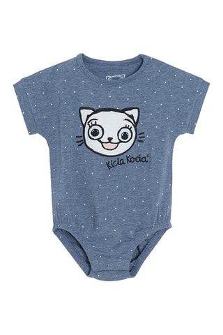 Body Kicia Kocia Bleu marine chiné