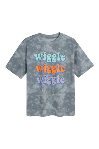 T-shirt tie and dye Gris
