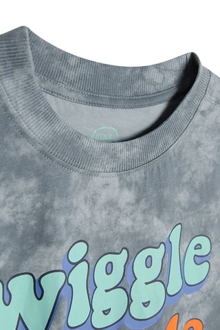 T-shirt tie and dye Gris