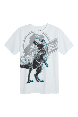 T-shirt Jurassic World Blanc