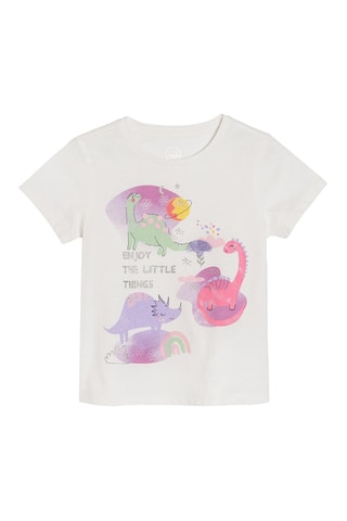 3 t-shirts Blanc et vert