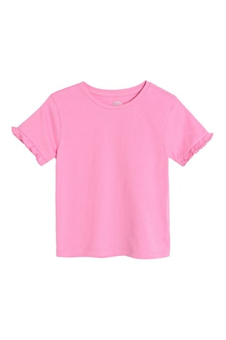 3 t-shirts Rose et blanc