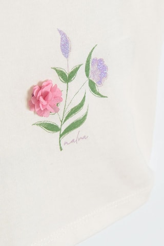 3 t-shirts Rose et blanc