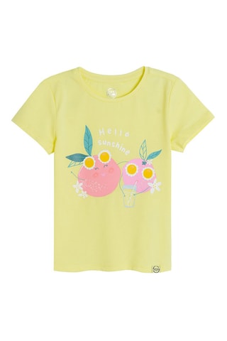 3 t-shirts Jaune et rose