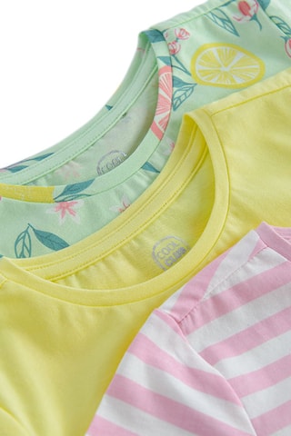 3 t-shirts Jaune et rose