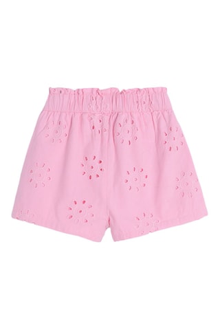 Short en broderie anglaise Rose
