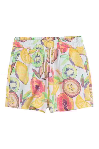 2 shorts Vert et jaune