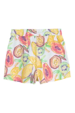2 shorts Vert et jaune