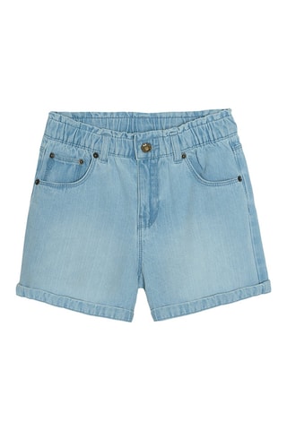 Short en jean Bleu clair