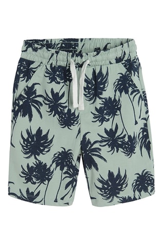 2 bermudas Vert clair et bleu