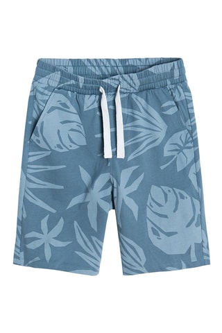 2 bermudas Turquoise et gris