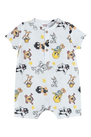 Combinaison Looney Tunes Blanc