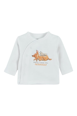 Ensemble 5 pièces Bambi et Panpan Bambi Disney Blanc et beige chiné
