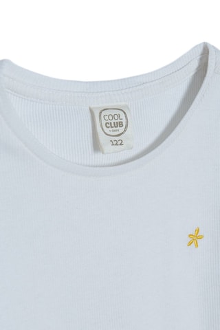 T-shirt et jupe Blanc et jaune