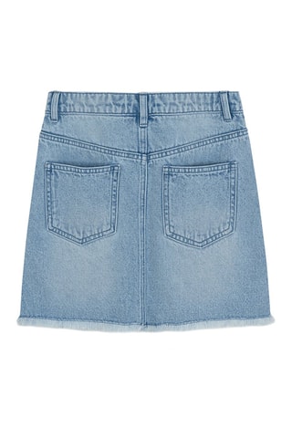 Jupe en jean Bleu