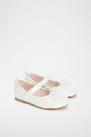 Ballerines vernies - Blanc