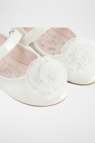 Ballerines vernies - Blanc