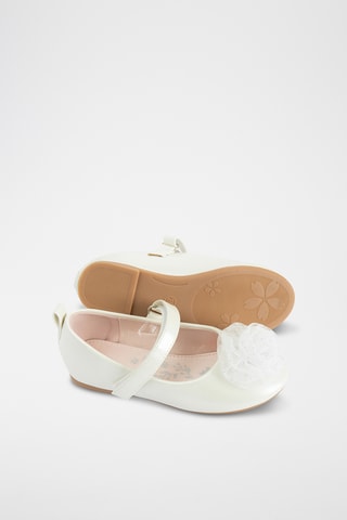 Ballerines vernies - Blanc