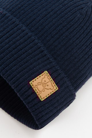 Bonnet à oreilles - Bleu marine