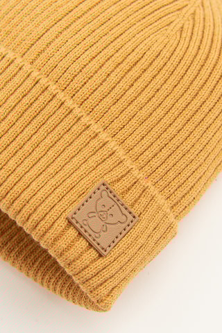 Bonnet à oreilles - Moutarde