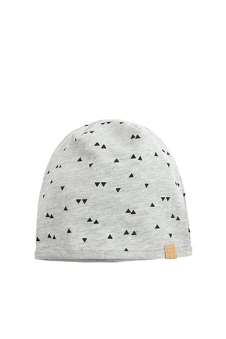 Bonnet et snood - Gris clair chiné