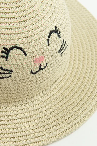 Chapeau de paille - Beige