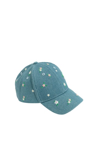 Casquette en jean - Bleu