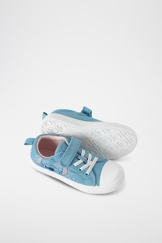 Tennis en jean Stich Lilo et Stich Disney - Ciel