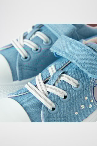 Tennis en jean Stich Lilo et Stich Disney - Ciel