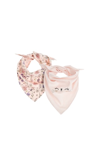 2 bandanas - Rose poudré
