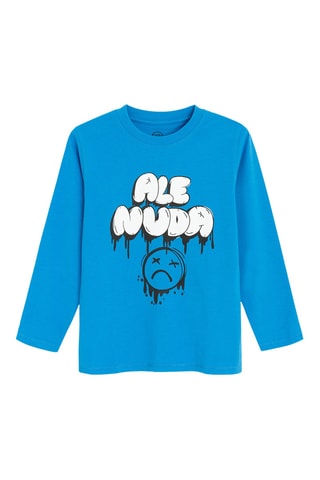 T-shirt - Bleu cobalt