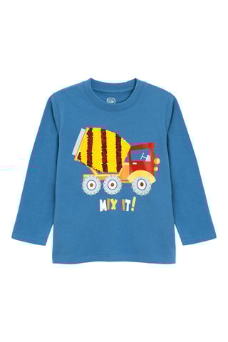 T-shirt - Bleu cobalt