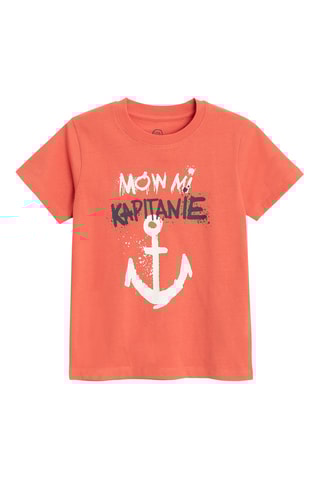 2 t-shirts - Rouge et blanc