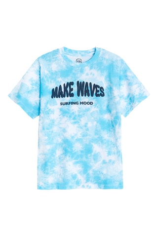 T-shirt tie and dye - Ciel