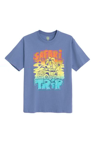 T-shirt - Bleu cobalt