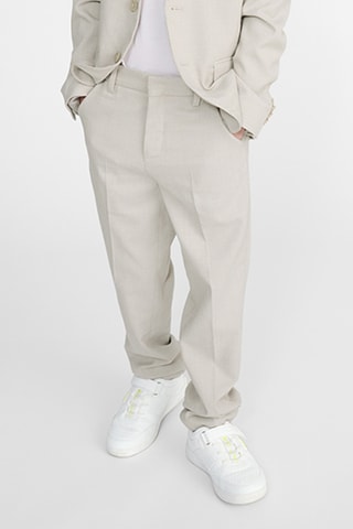 Pantalon - Gris clair