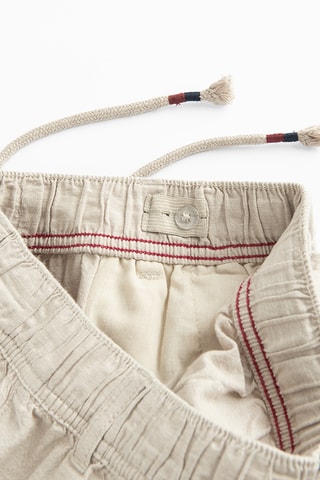 Pantalon en lin - Beige