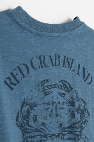 T-shirt - Bleu pétrole