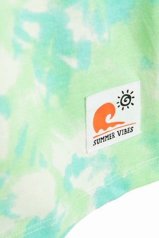 T-shirt tie and dye - Blanc