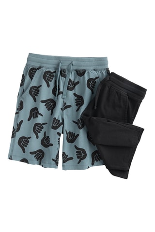 2 shorts - Noir et ciel