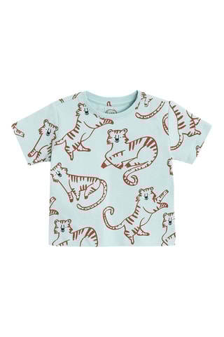 T-shirt et short - Turquoise