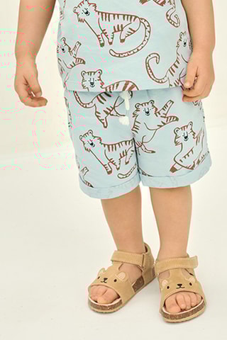 T-shirt et short - Turquoise