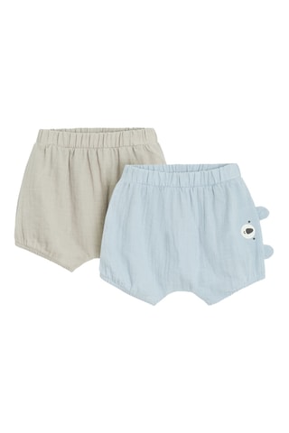 2 shorts - Bleu clair