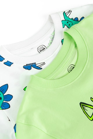 2 t-shirts - Vert clair