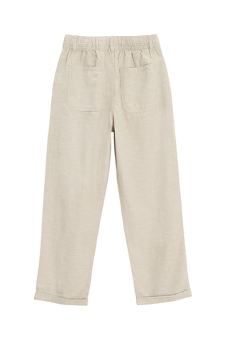 Pantalon en lin - Ecru