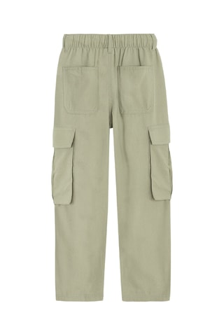 Pantalon en lin - Vert olive